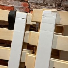 折りたたみすのこベッドの画像