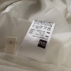 GU ガウチョパンツ　Mの画像