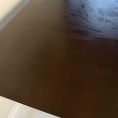 島忠　ダイニングテーブル　伸縮可能　60cm×90cmの画像