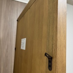 ヴィンテージな雰囲気の木製ミラー の画像