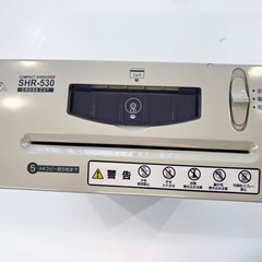 オーム電機製コンパクトシュレッダー　SHR-530の画像