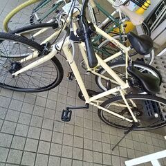 リユースのサカイ栃木店★ジモティ割あり★  Cream　自転車 700ｃｃ クリーム クリーニング済み TC12197の画像