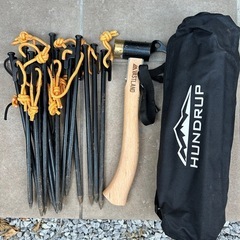 コールマンテントタープセット(テントシート・ペグハンマー・ポール付)の画像