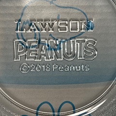 スヌーピー　ガラスのうつわ　新品未使用品の画像