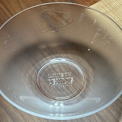 スヌーピー　ガラスのうつわ　新品未使用品の画像