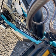 SIAFEI 20inch 折りたたみ 自転車 ミント色  の画像