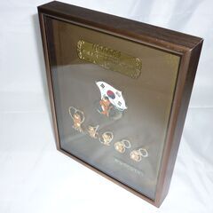 【ピンバッジ集】1988ソウルオリンピック記念　意匠額ケース入りの画像