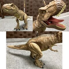 現状 マテル ジュラシックワールド スーパービッグ! インドミナスレックス 約94cm 他 7体セット 大型 恐竜 フィギュア ミニ☆札幌市 白石店 の画像