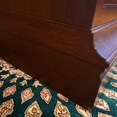 マルニ木工　地中海シリーズ　maruniガラスキャビネット　アンティークヴィンテージ昭和レトロカリモク飛騨産業キツツキの画像