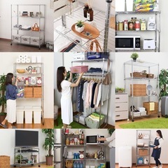 ワードローブ ハンガーラック
の画像