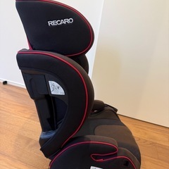 RECARO レカロ　チャイルドシート　黒赤の画像
