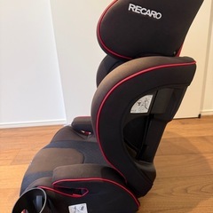 RECARO レカロ　チャイルドシート　黒赤の画像