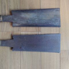 無償　のこぎり２本　粗歯で切断可能の画像