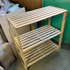 ウッドラック 木製シェルフ パインラックの画像