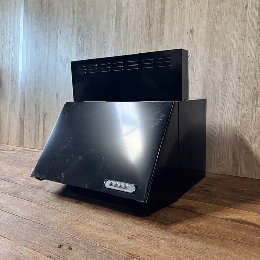 富士工業 レンジフード シロッコファン FUJIOH BDR-3HL-601BK ブラック 深型 60cm幅 キッチン 取り換え