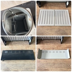 富士工業 レンジフード シロッコファン FUJIOH BDR-3HL-601BK ブラック 深型 60cm幅 キッチン 取り換えの画像