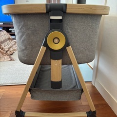 コンパクト　ベビーベッド　蚊帳付き　添い寝の画像