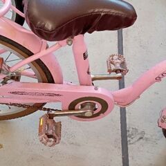 子ども用自転車　18インチ　補助輪の画像