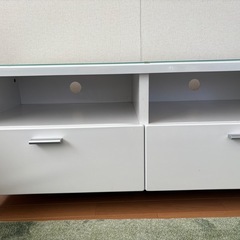 【無料】43型テレビを置いていたアイリスオーヤマのテレビボードの画像