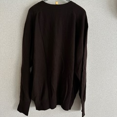 カシミヤカーディガン　メンズの画像