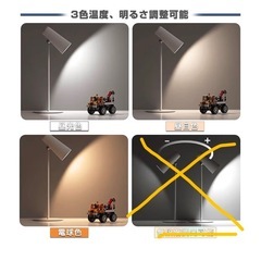 充電式ライト/クリップタイプ/タッチライトの画像