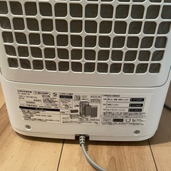 加湿空気清浄機　SHARPの画像