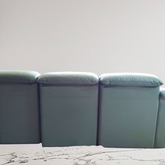 3人掛け 本革ソファ／年末年始対応・1/5までの画像