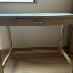 机椅子のセット
の画像