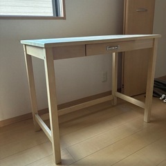 机椅子のセット
の画像