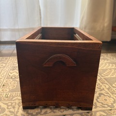 木製ボックスの画像