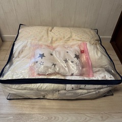 ベビー寝具　マットレス　羽毛布団　敷き布団　敷きパッドの画像