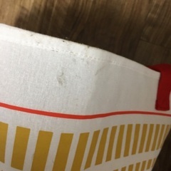 カップヌードルランドリーバッグ（中古）の画像