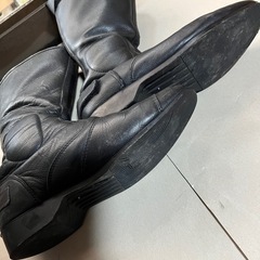 【本革】バイク用ブーツ 26.0cmの画像