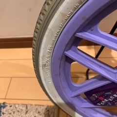 ブリヂストン　一輪車　16インチ　スタンド付きの画像