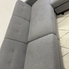 【無料】足を伸ばせる♪オットマン付きソファセットの画像