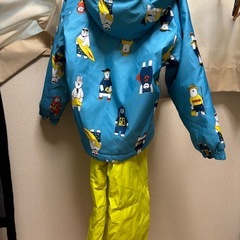 120cm スノーウエア上下の画像