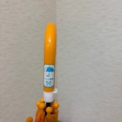 小学生　黄色　傘　50センチの画像