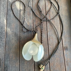 昭和レトロなペンダントライトの画像