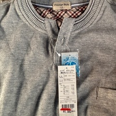 メンズ　裏起毛　カジュアルトレーナー　新品未使用の画像