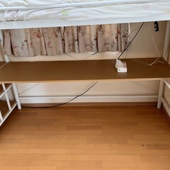 デスク一体型ロフトベッド　⭐︎早い者勝ち⭐︎の画像
