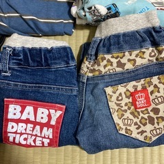 100サイズ　服　ズボンの画像