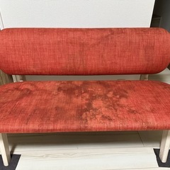 ニトリ　ダイニングベンチチェアの画像