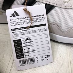 adidas アディダス RUN60 4.0M ホワイト 27.0cmの画像