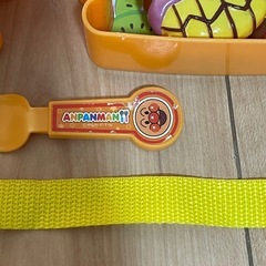 アンパンマン お弁当箱セット フォーク付き　おままごとの画像