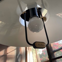 昭和レトロなペンダントライトの画像