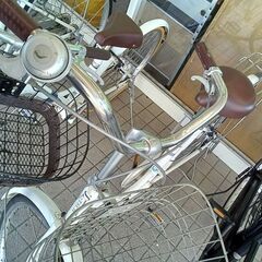 リユースのサカイ栃木店★ジモティ割あり★ S-TECH 自転車 26インチ ホワイト クリーニング済み TC12201の画像