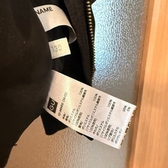 キッズ　ジャケット　MA-1風　黒の画像