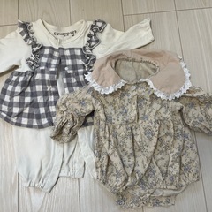 ロンパース 60cm-70cmの画像