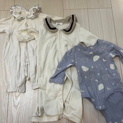 ロンパース 60cm-70cmの画像