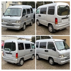 H13.サンバーバン.ディアスバン.積載350kg.87000kmの画像